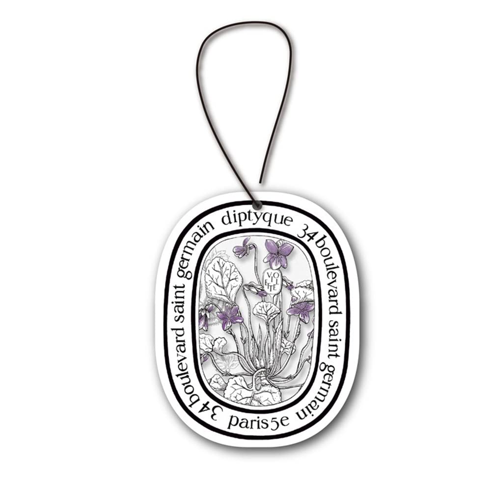 SAVIAURA Car Air Freshener - Aromatherapy Hanging Card Perfume Diffuser | Long-lasting Fragrance | Car Accessories (Osmanthus)