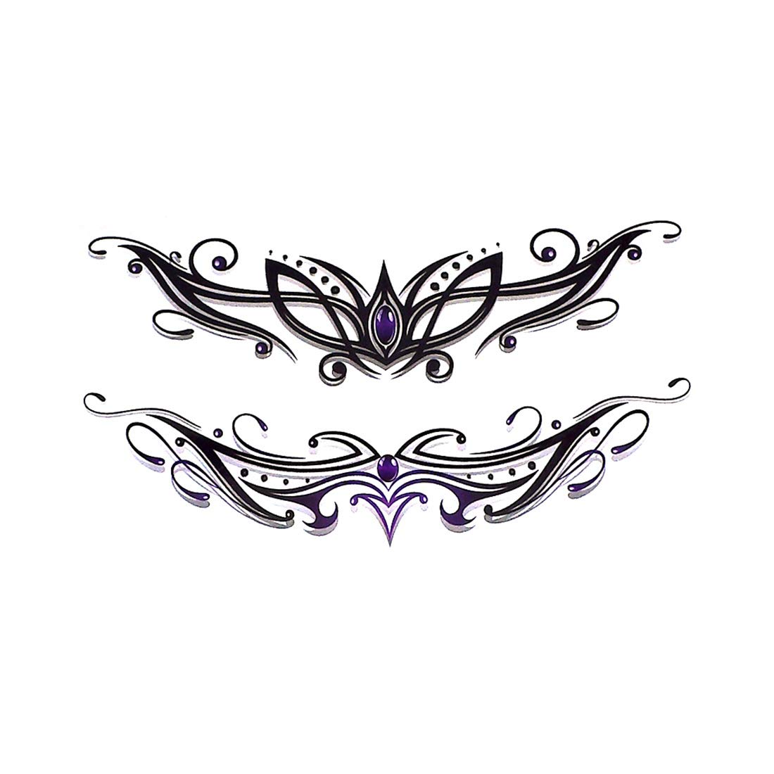 S.A.V.I 3D Temporary Tattoo Totem Design Size 10.5x6cm - 1pc.