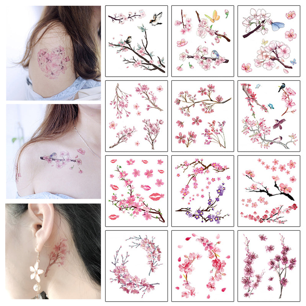 12PCS Floral Set (12x10.5cm)