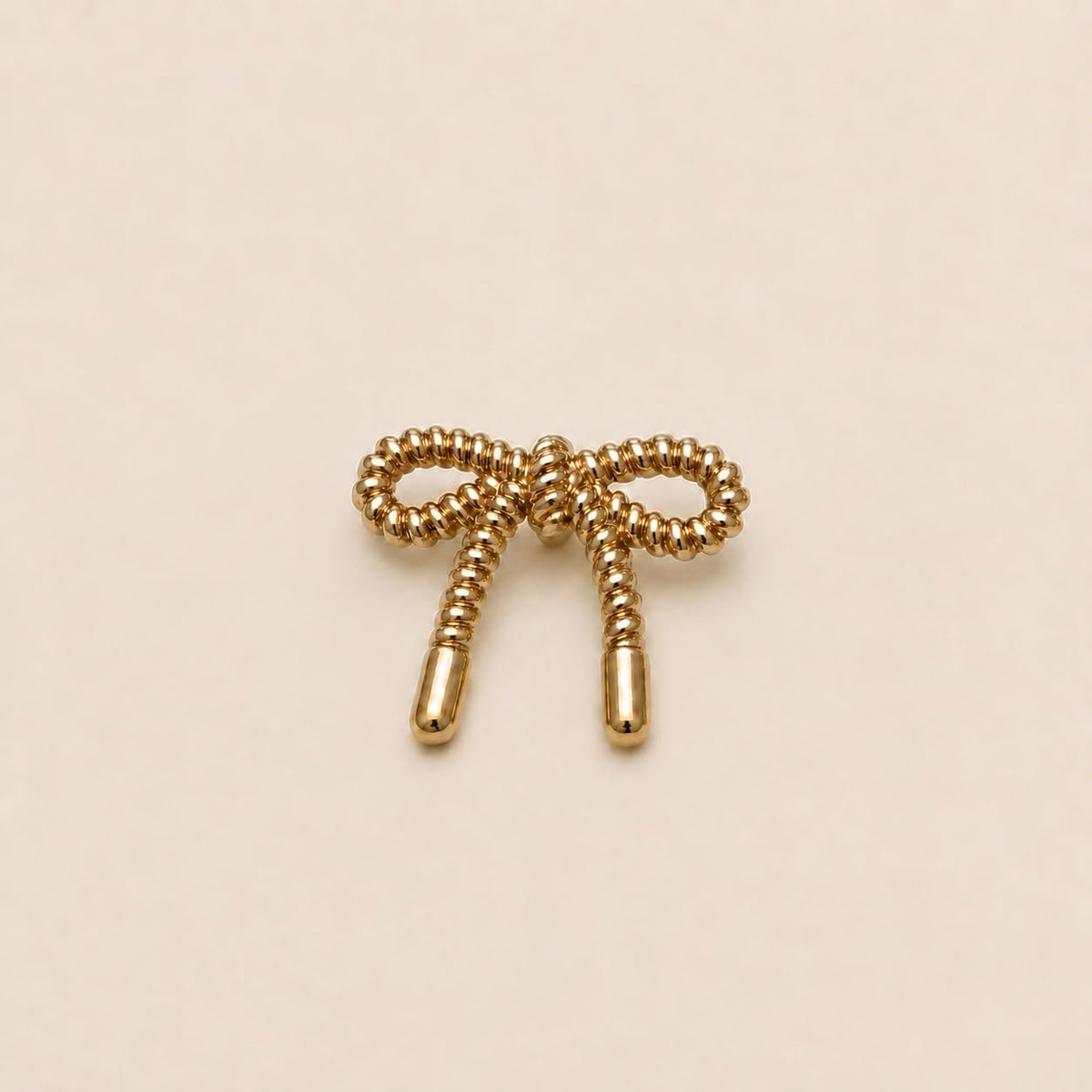 S.A.V.I Golden Bow Buttons for Dresses 20mm, Set of 6 | Gold-Tone Shank Fasteners, Rope-Knot Design, Women's Garments, Decorative Embellishments