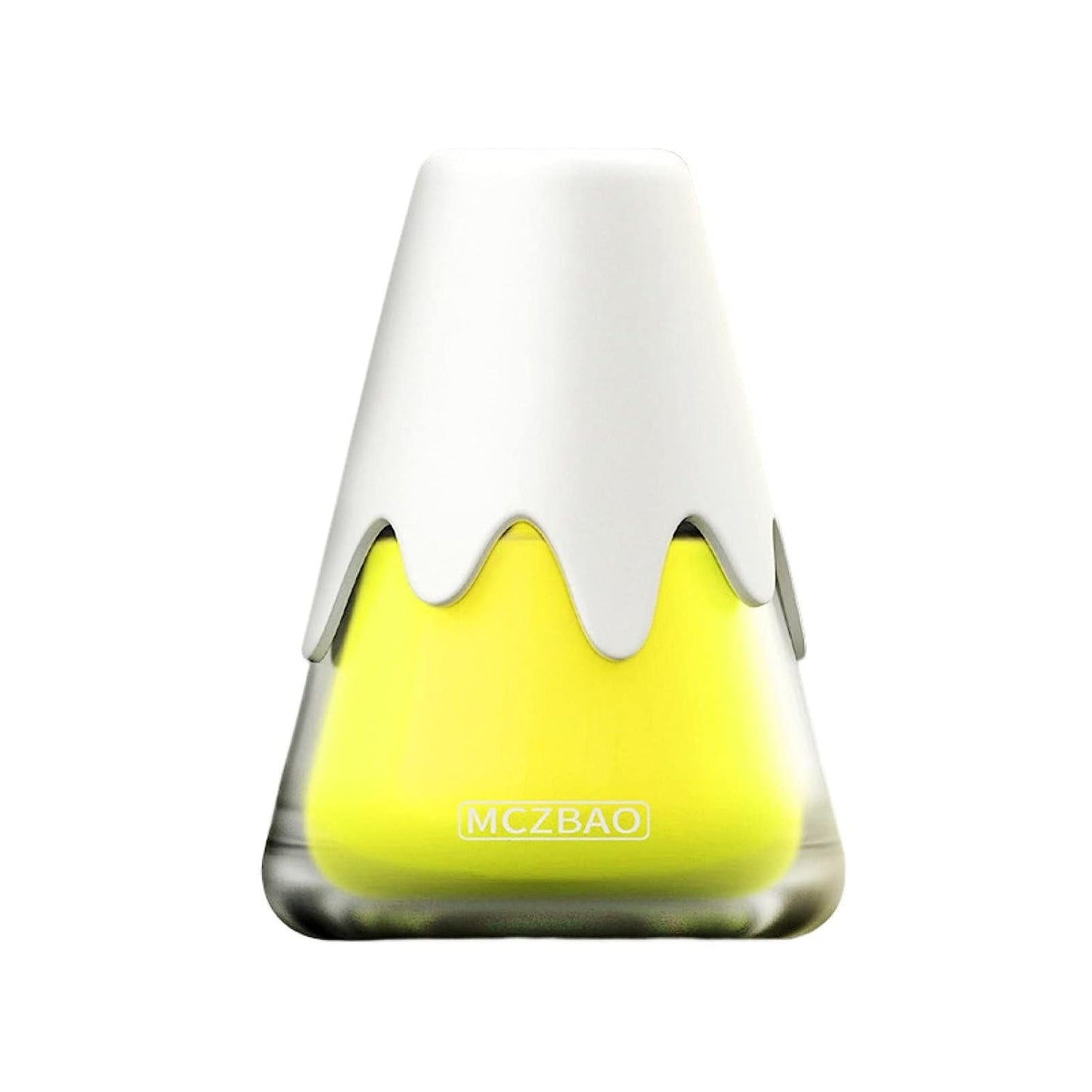 SAVIAURA Snow Mountain Design Car Perfume  Air Freshener - Long Lasting Fresh Fragrance for Car Dashboard - Scent Odor Eliminator - Car Decor (Lemon)