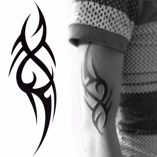 S.A.V.I Temporary Tattoo For Girls Men Women 3D Hand Sticker Size 19x12CM - 1PC. (46M)