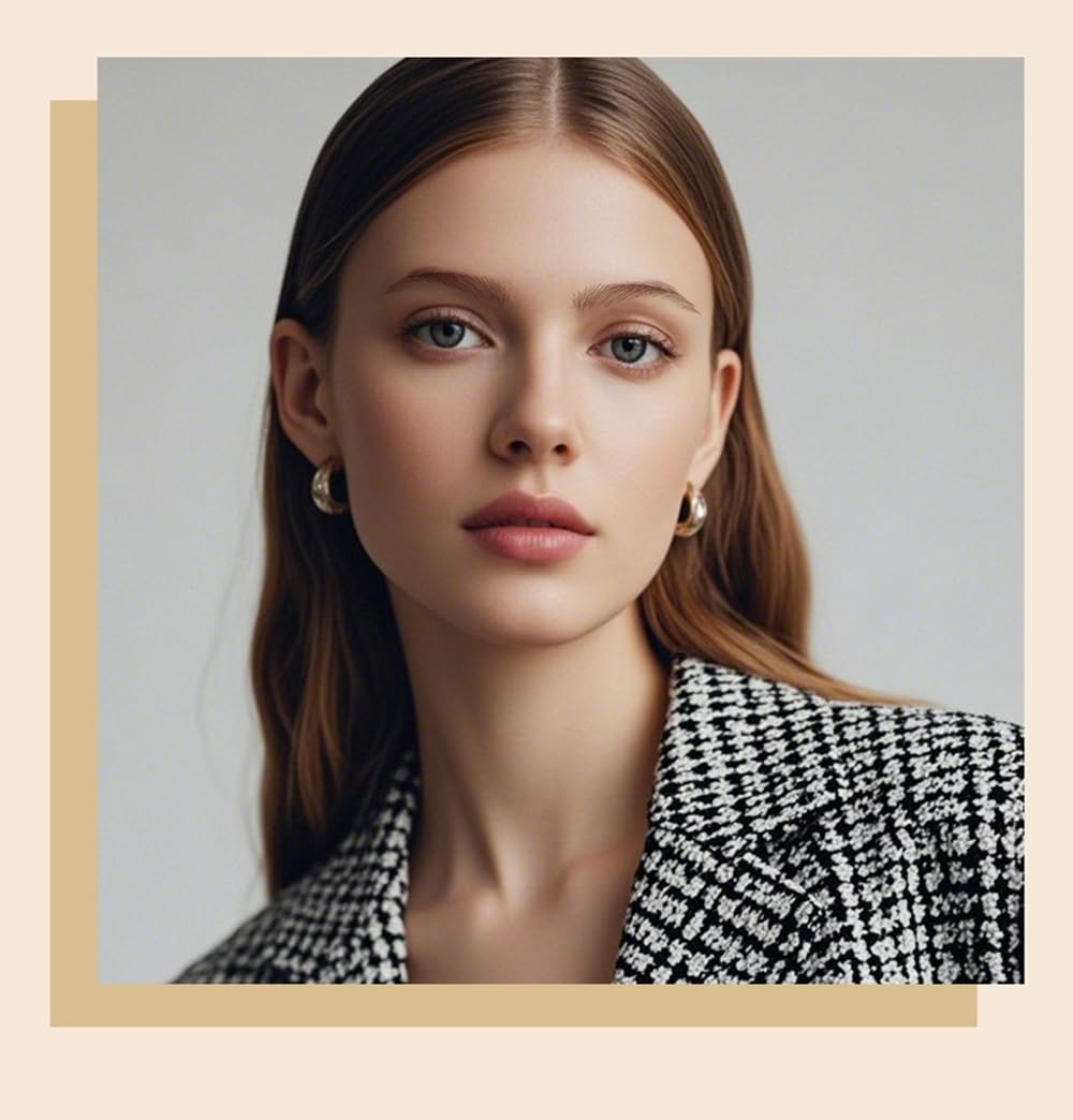 S.A.V.I 8 Pairs/1 Sheet - 6D Hair-Like Eyebrow Tattoo Stickers, Natural Brown Arch Shape, Waterproof & Sweatproof Temporary Eyebrow Patch, Safe Non-Toxic Self-Adhesive, Long-Lasting for Women & Girls (172)