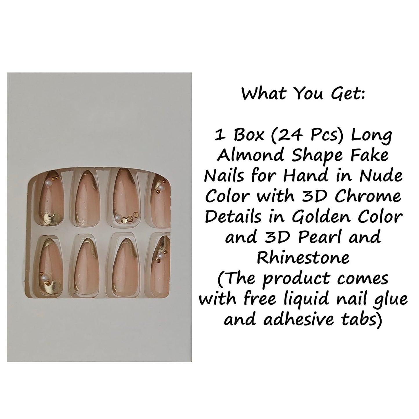 S.A.V.I Mirror Chrome Pink Press-On Toe Nails, Short Natural Square Shape, Glossy Metallic Finish, ABS Material, 24 Pcs Reusable Fake Toenails with Glue & Adhesive Tabs