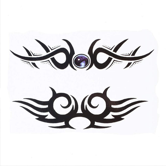 S.A.V.I 3D Temporary Tattoo Waterproof Sticker Tribal Totem Popular New Designs Size - 21x15cm