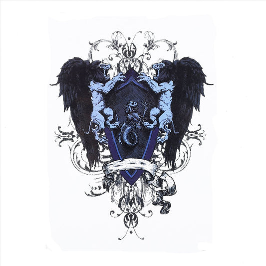 S.A.V.I 3D Temporary Tattoo Waterproof Sticker Beautiful Black Big Winged Man Popular New Designs Size - 21x15cm