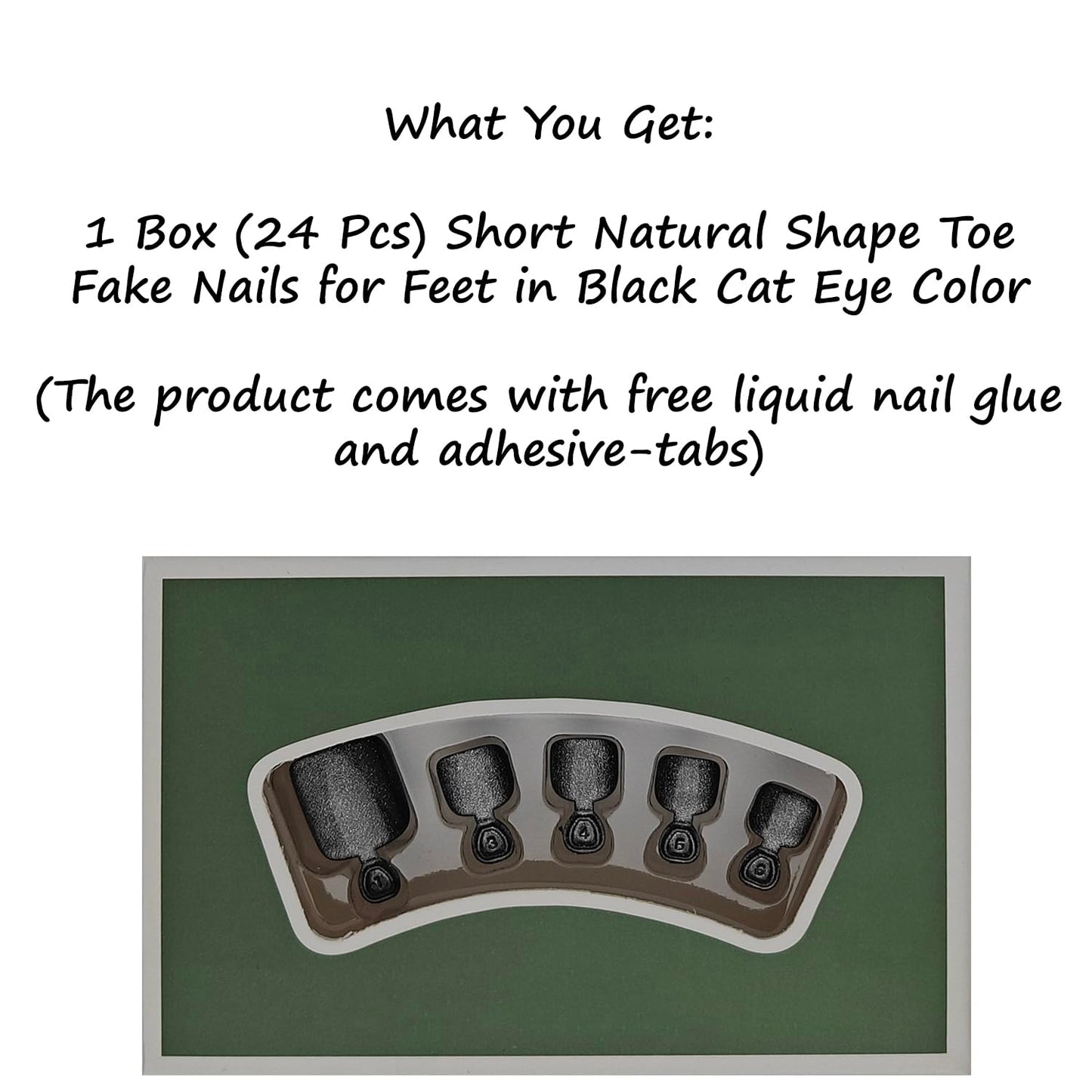 S.A.V.I Dark Wine Red Press On Nails for Women | Short Square Natural Shape | Glossy Finish with Glitter Edge | Reusable Fake Nails | 24 Pcs with Free Glue & Adhesive Tabs